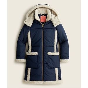 J. Crew Women's Snowday Puffer Jacket with PrimaLoft